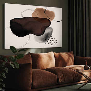 Ljuddämpande tavla - Circle Graphic No1