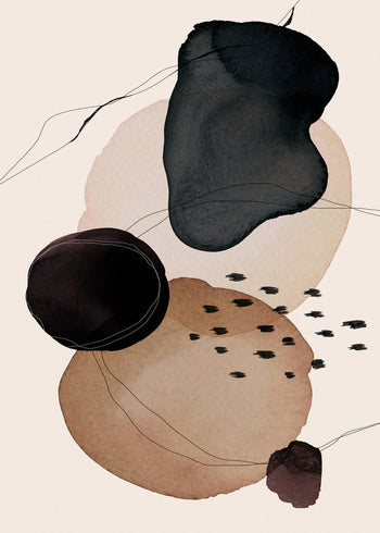 Ljuddämpande tavla - Circle Graphic No2