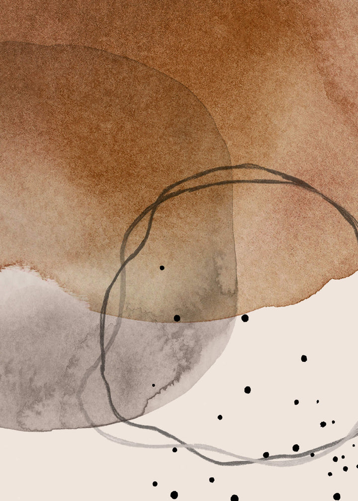 Ljuddämpande tavla - Circle Graphic No3