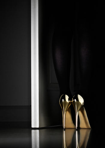 Ljuddämpande tavla - Golden Heels