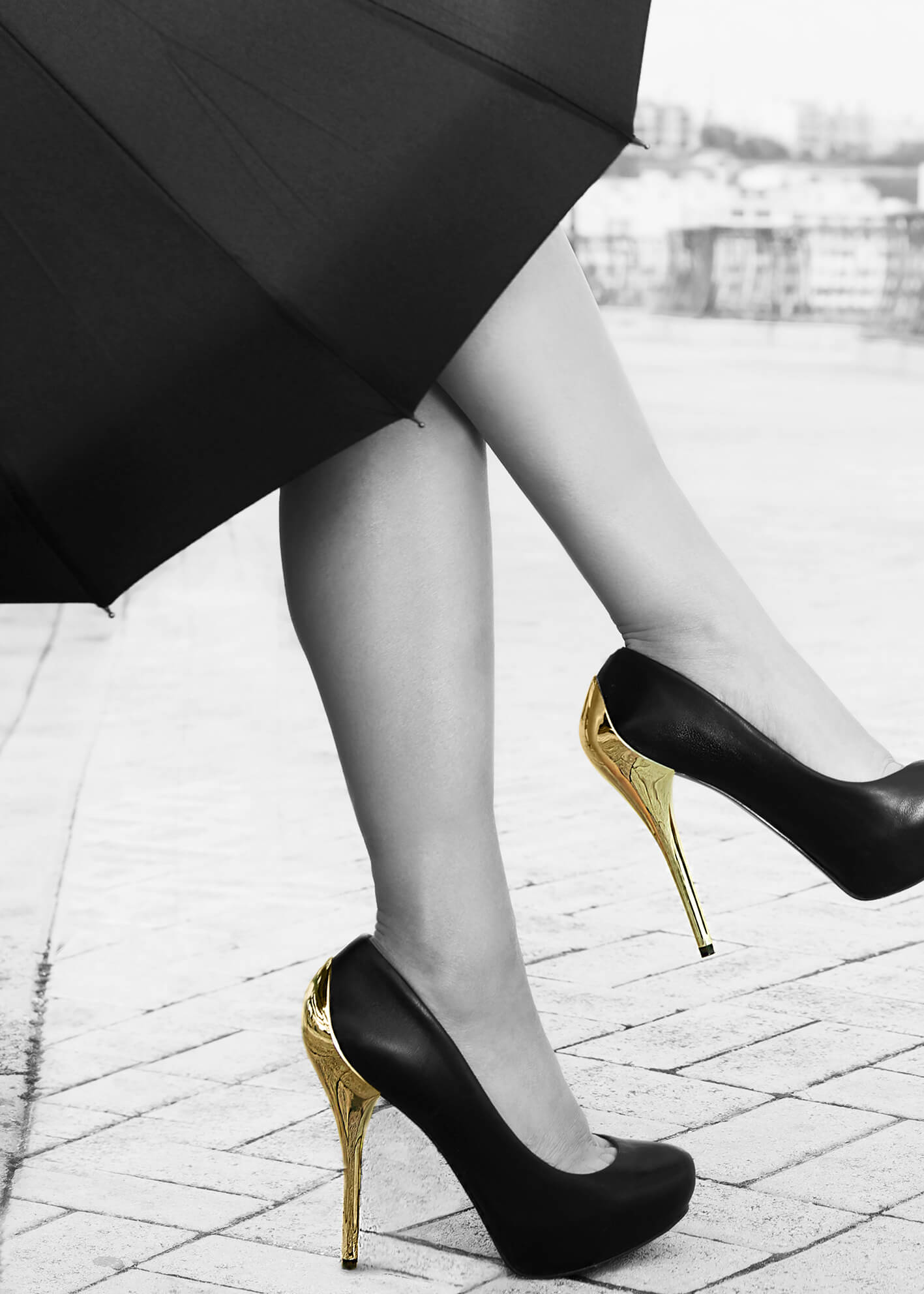 Ljuddämpande tavla - Gold Elegance