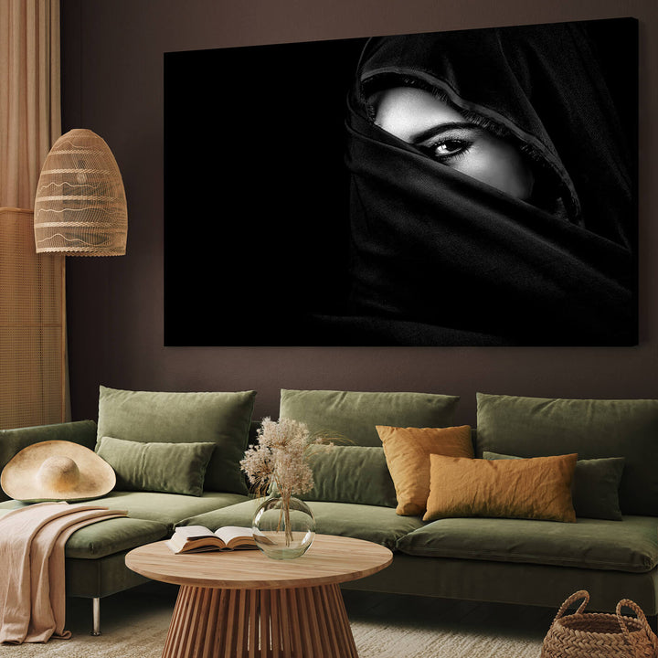Ljuddämpande tavla - Monochrome Muse