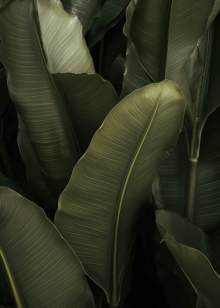 Canvastavla - Depths of Green