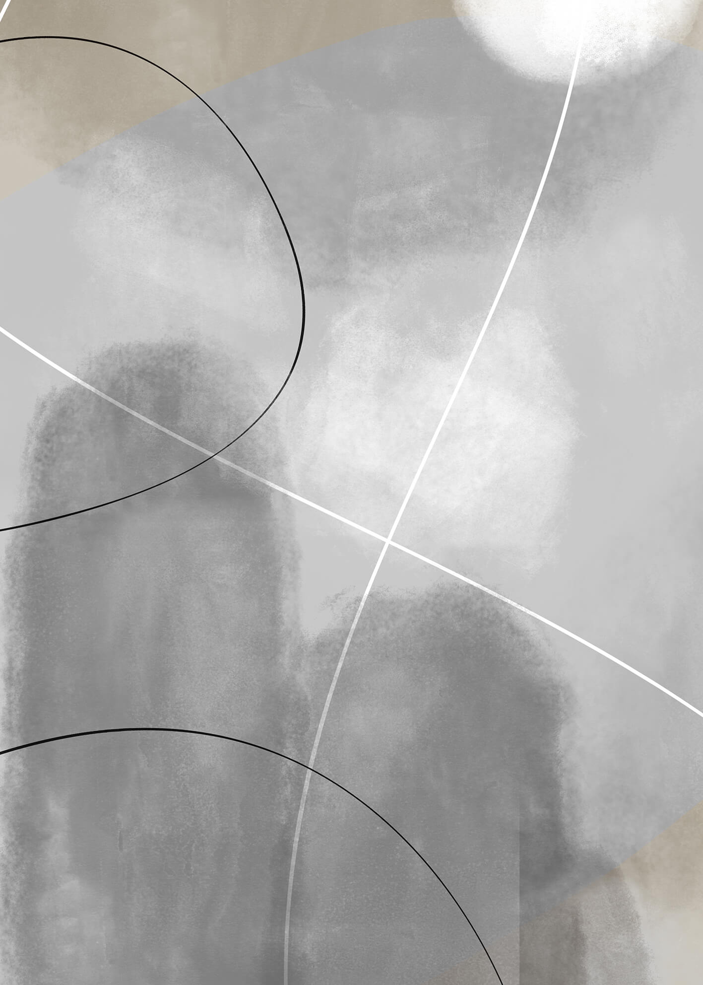 Ljuddämpande tavla - Abstract No1
