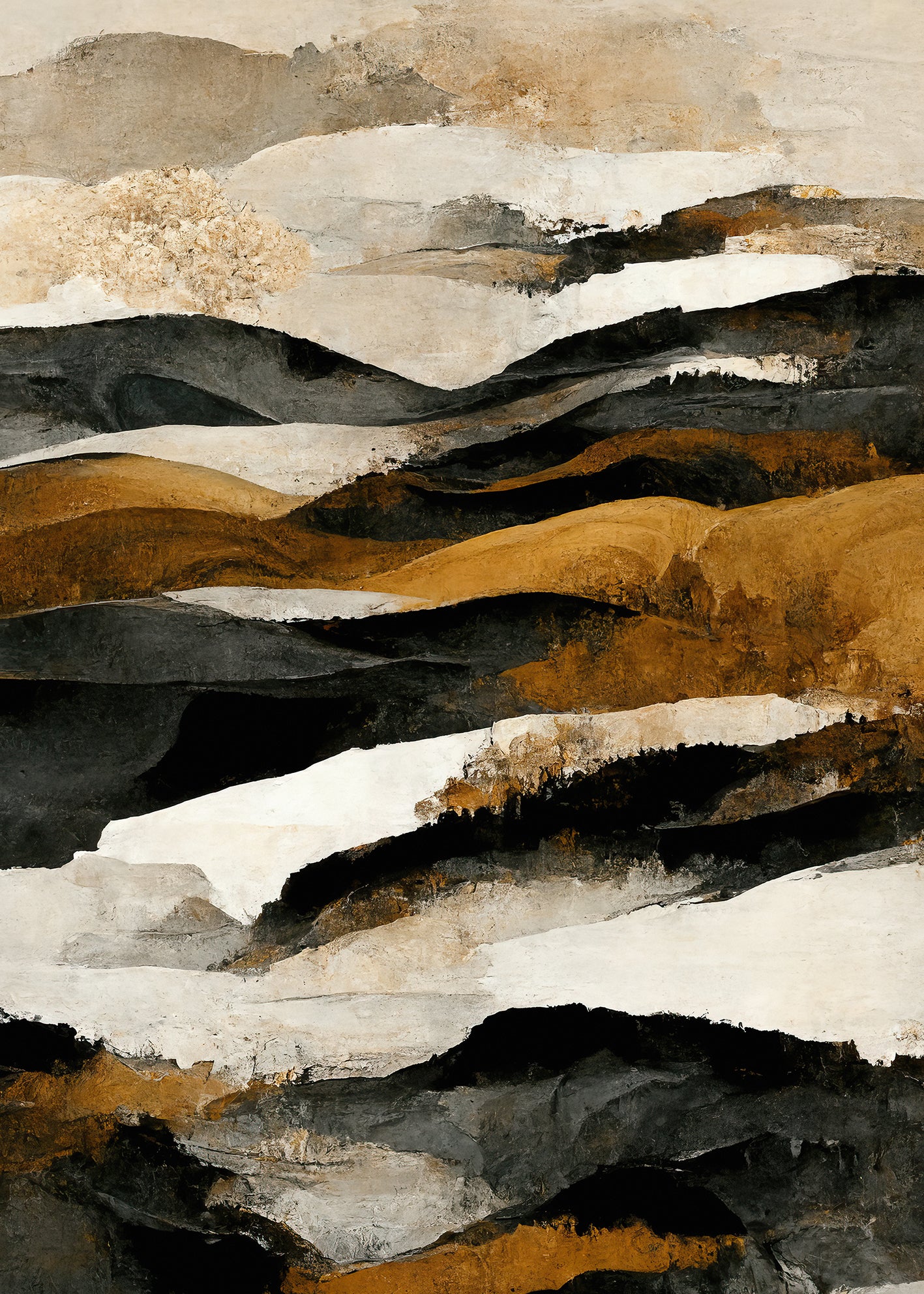 Ljuddämpande tavla - Abstract Symphony No2