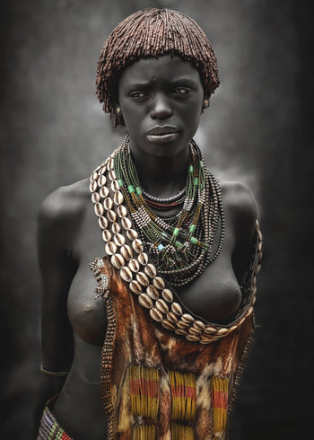Ljuddämpande tavla - African Tribe Women