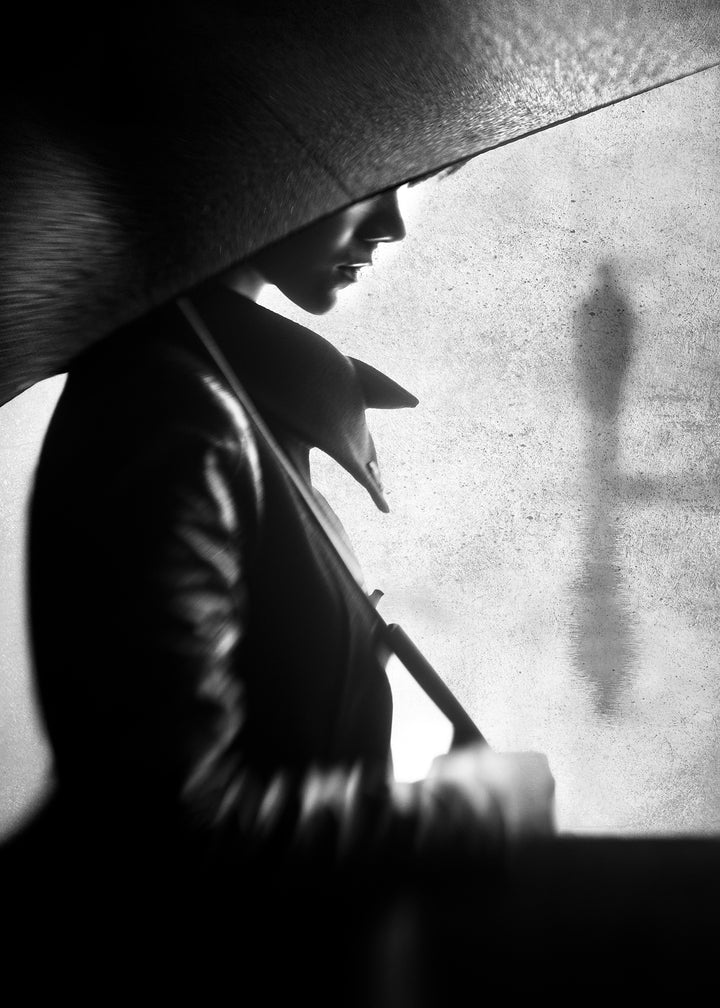 Ljuddämpande tavla - Rainy Day