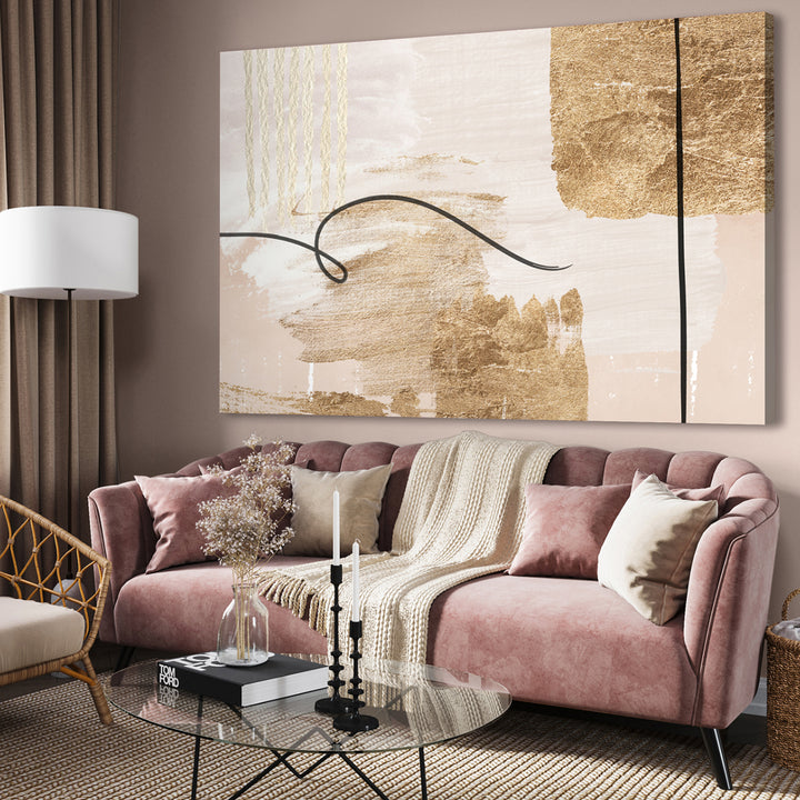 Canvastavla -  Beige Sublime