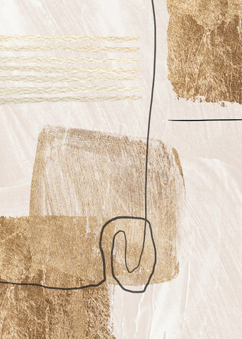 Ljuddämpande tavla - Beige Whispers