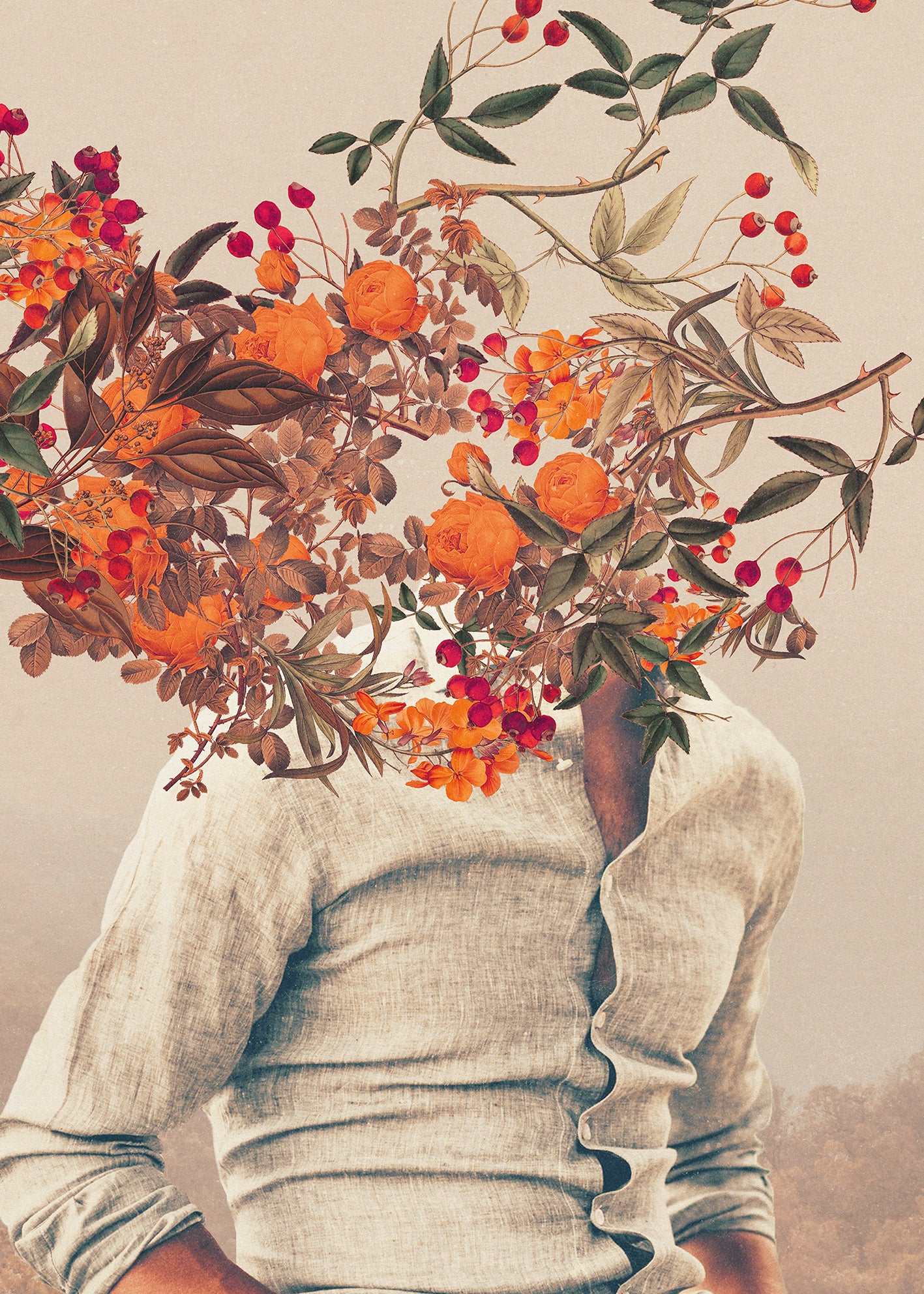Ljuddämpande tavla - The Botanical Symphony