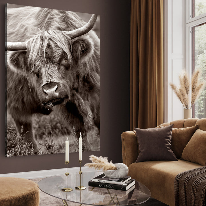 Ljuddämpande tavla - Buffalo in Natural Splendor