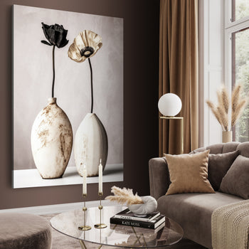 Ljuddämpande tavla - Minimalist Floral Decor