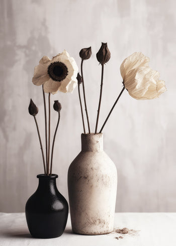 Ljuddämpande tavla - Vase Flower Delight