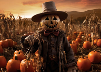 Ljuddämpande tavla - Halloween Canvas Tale