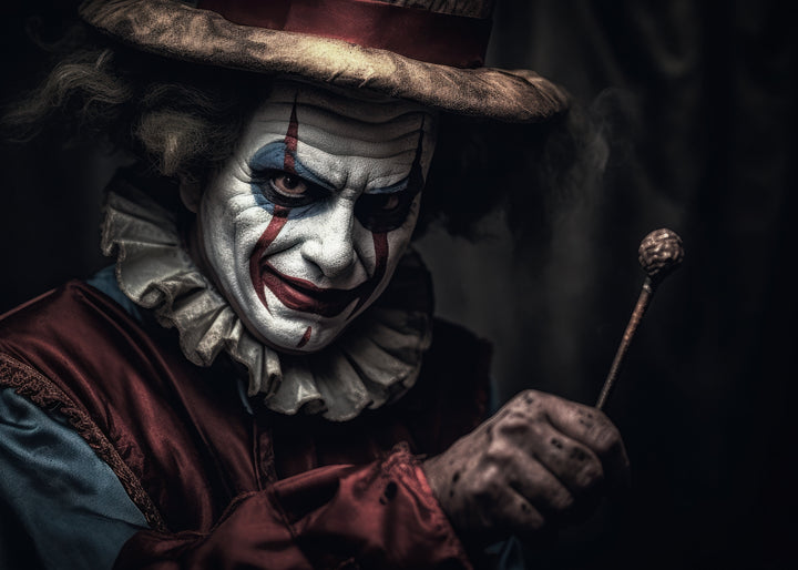 Ljuddämpande tavla - Chilling Joker