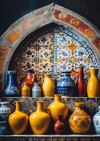 Ljuddämpande tavla - Ceramic Serenity