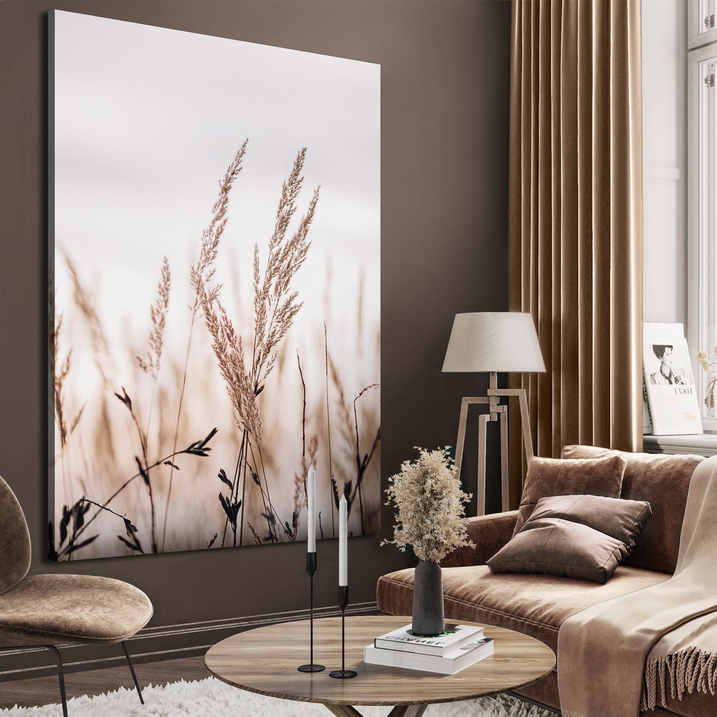 Canvastavla - Dusty Sky (45x60)