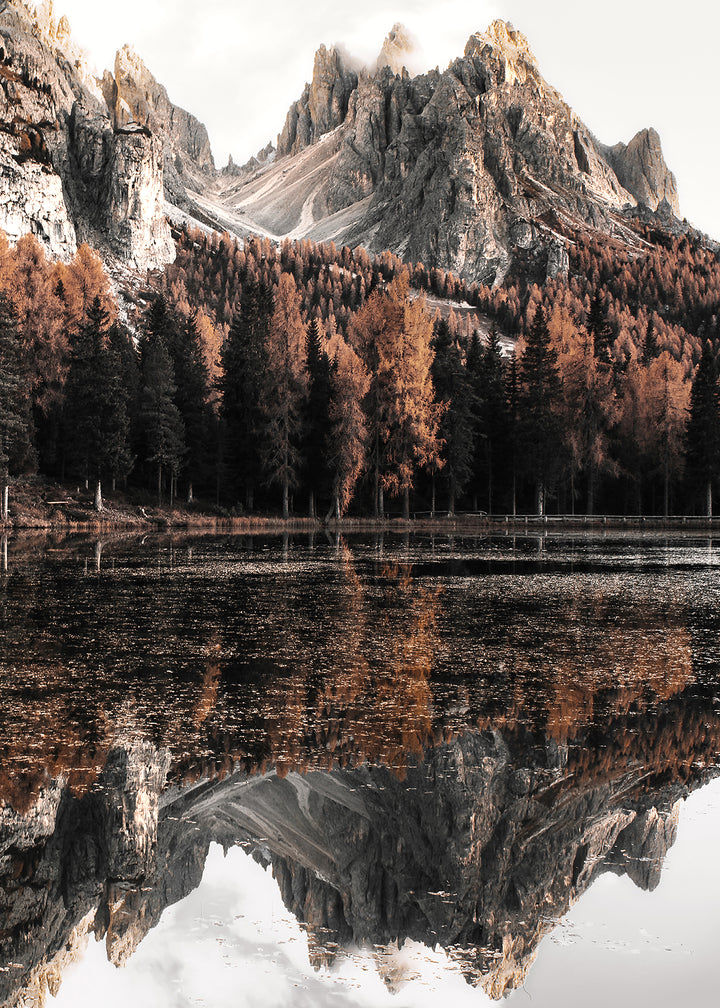 Canvastavla - Alps in Autumn