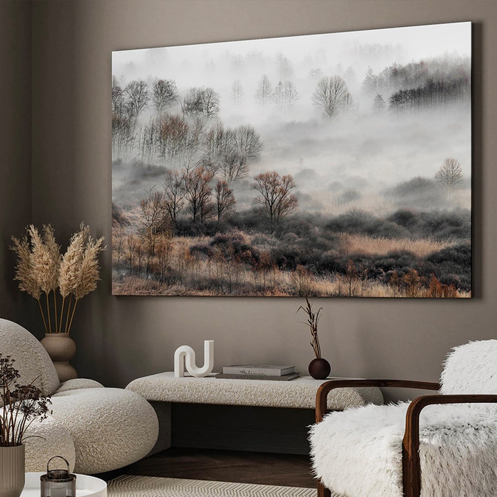 Canvastavla - Foggy Morning