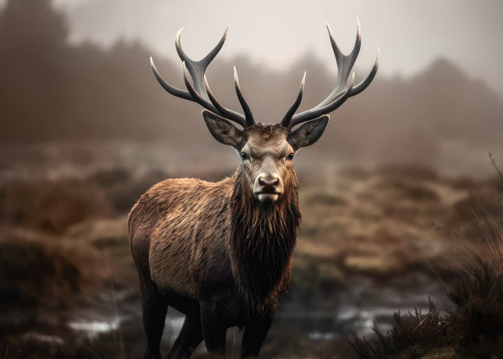 Ljuddämpande tavla - Mystic Stag