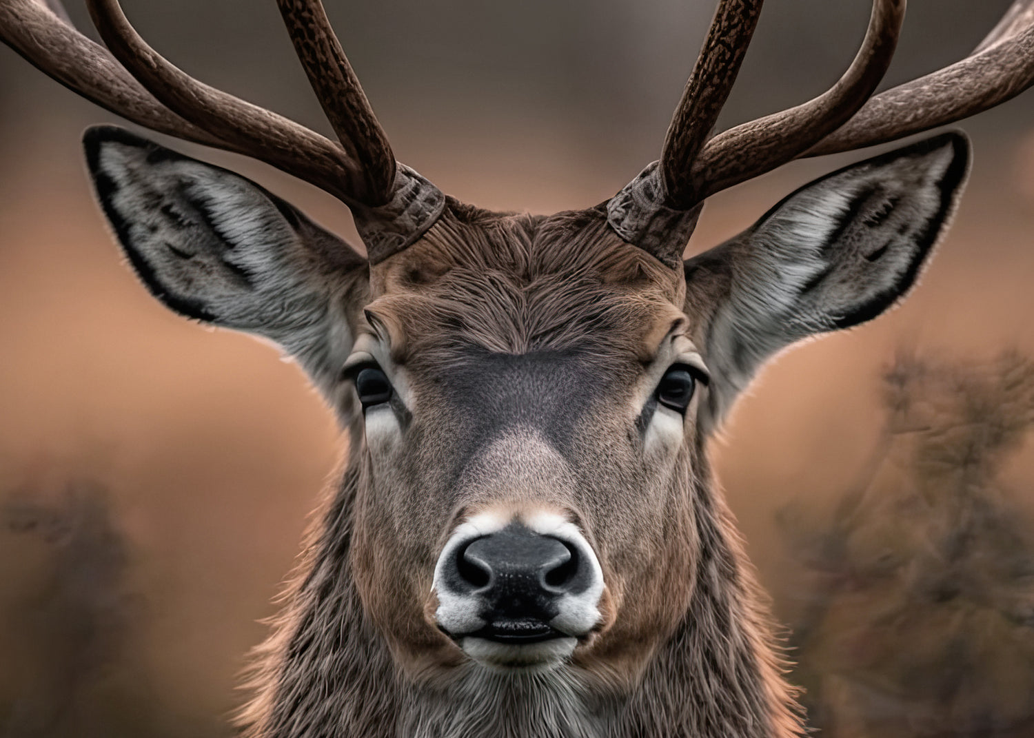 Ljuddämpande tavla - Mystic Moorland Stag