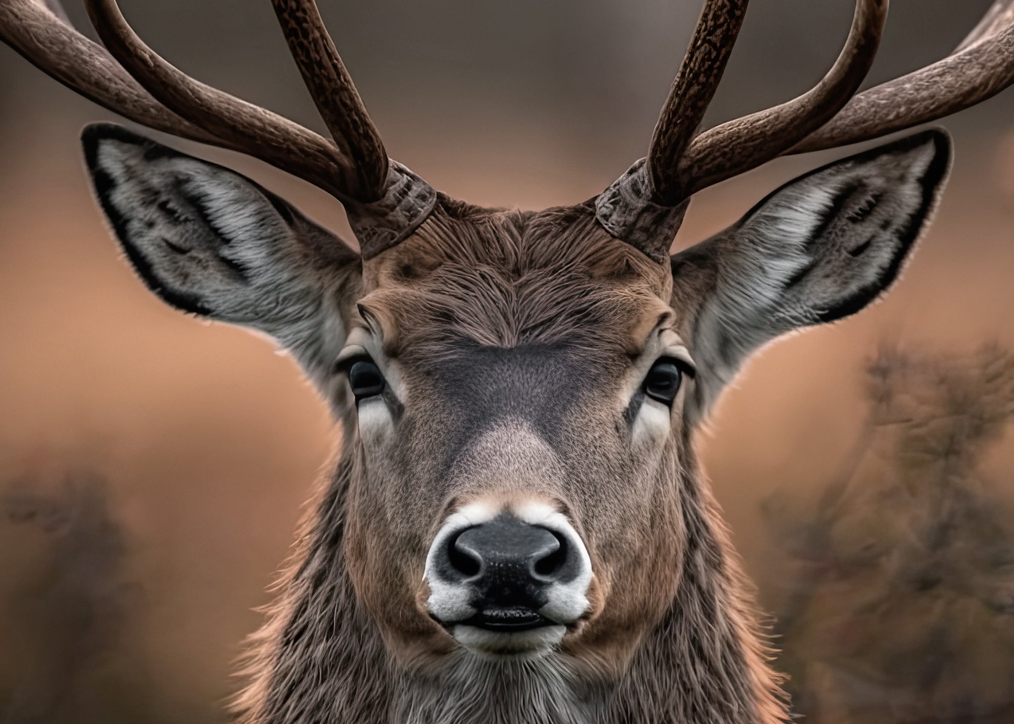 Ljuddämpande tavla - Mystic Moorland Stag