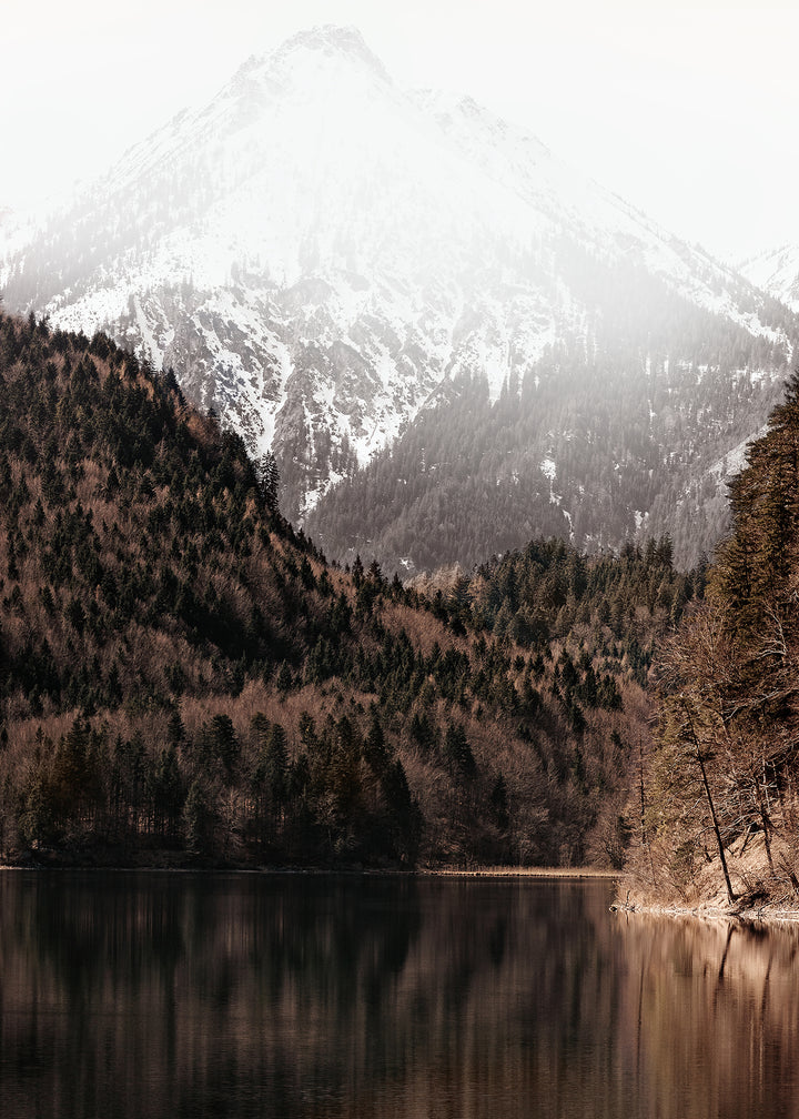 Ljuddämpande tavla - Spring by Mountains