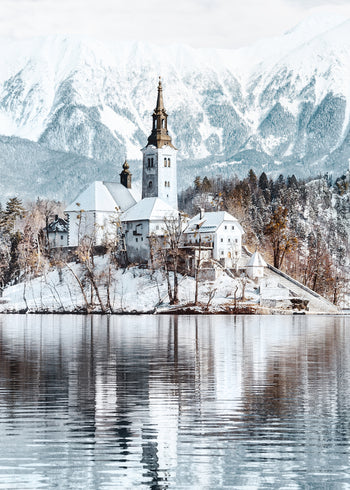 Canvastavla - Winter Idyll