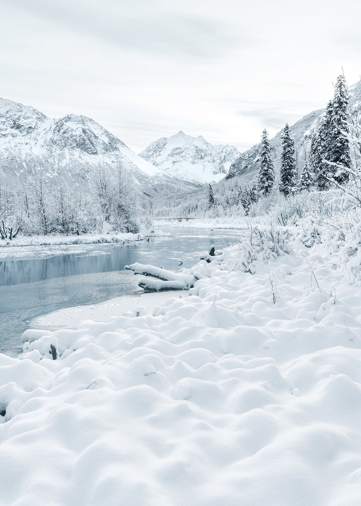 Ljuddämpande tavla - Cold Scenery