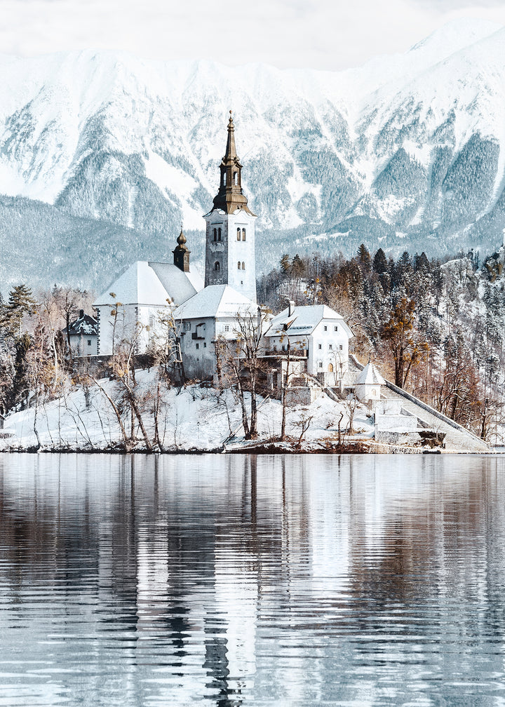 Ljuddämpande tavla - Winter Idyll