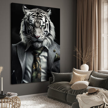 Ljuddämpande tavla - Tiger Boss