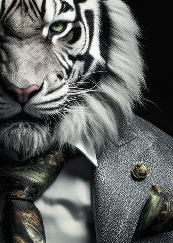Ljuddämpande tavla - Tiger Boss