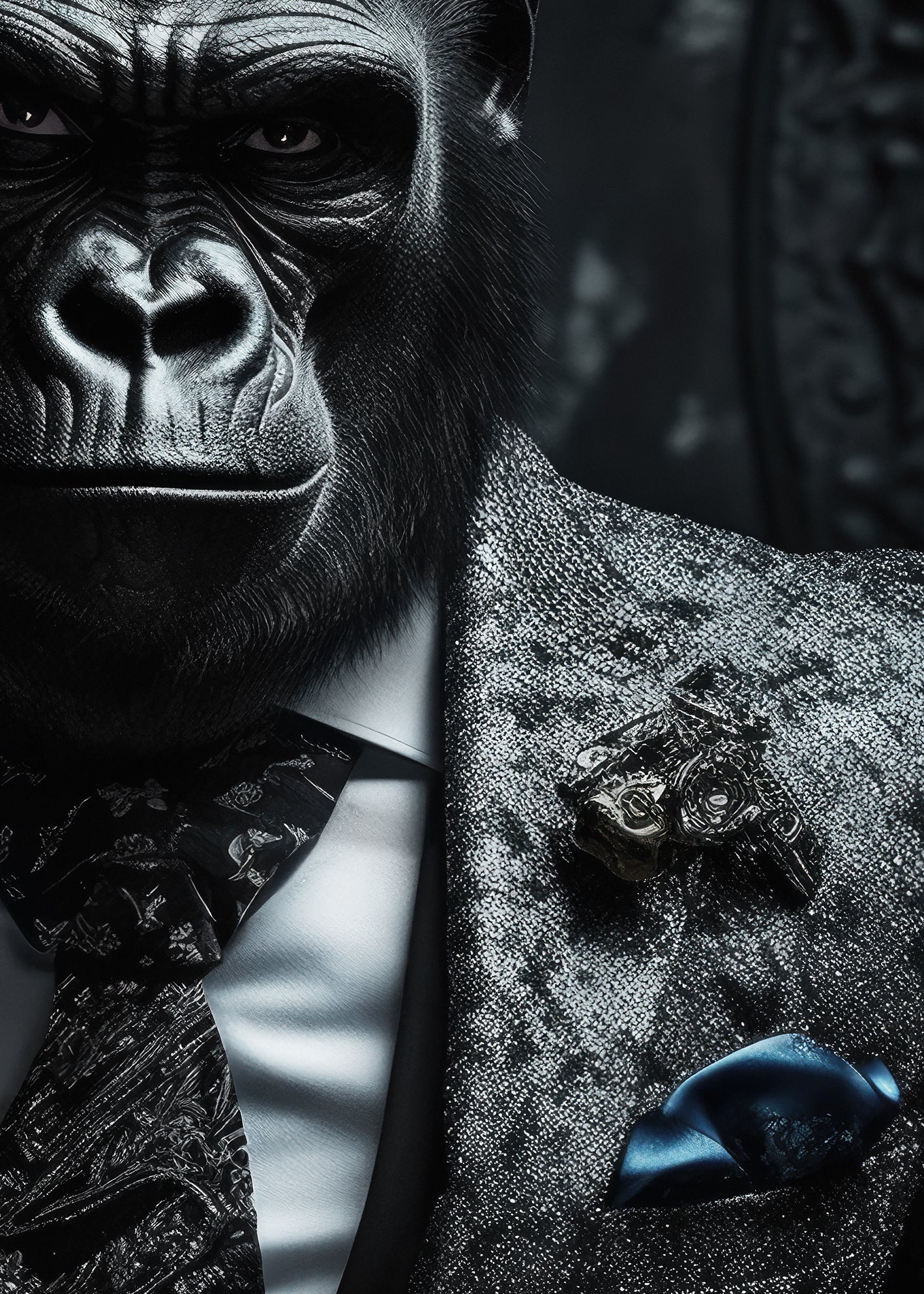 Ljuddämpande tavla - Gorilla Man
