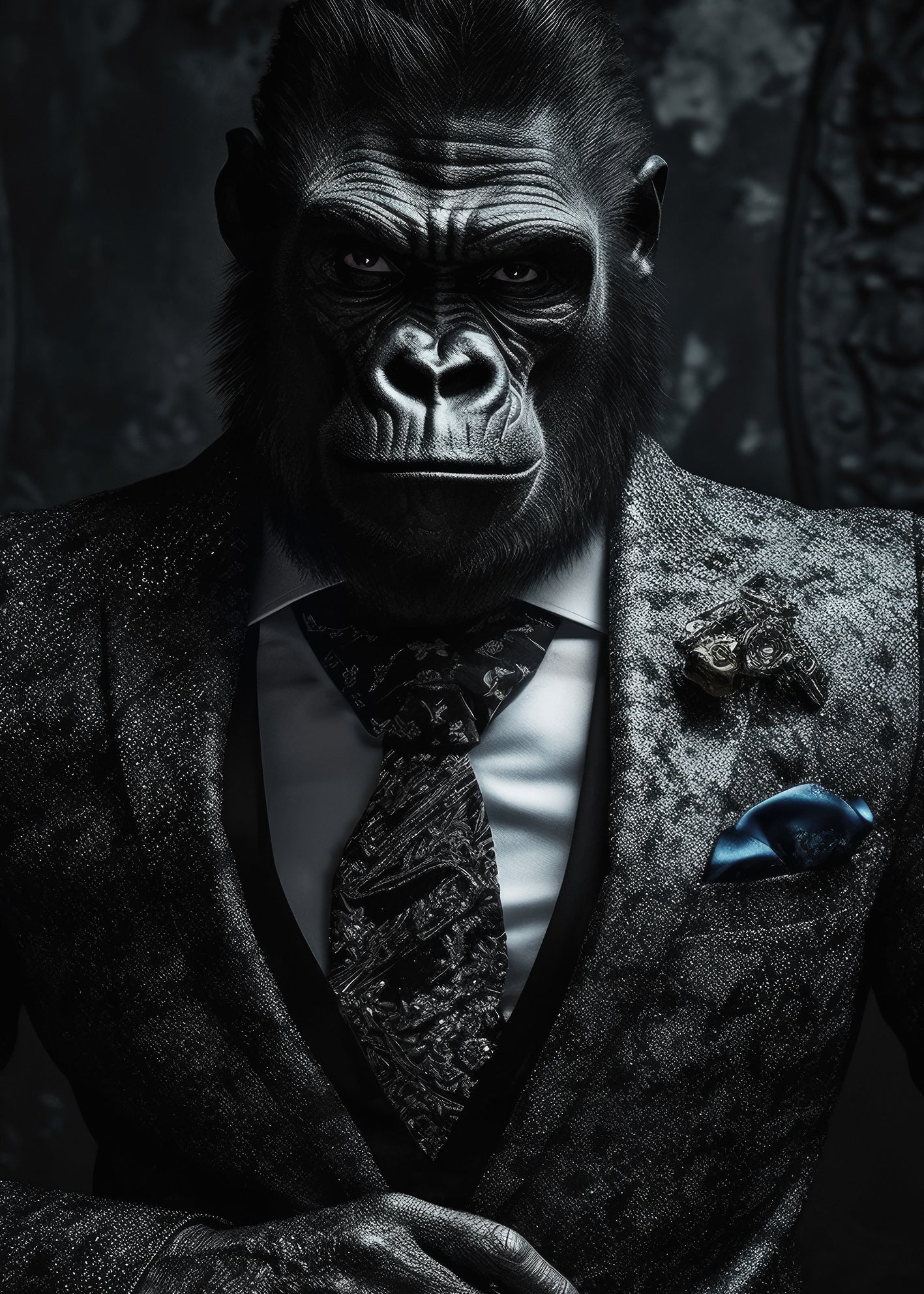 Ljuddämpande tavla - Gorilla Man