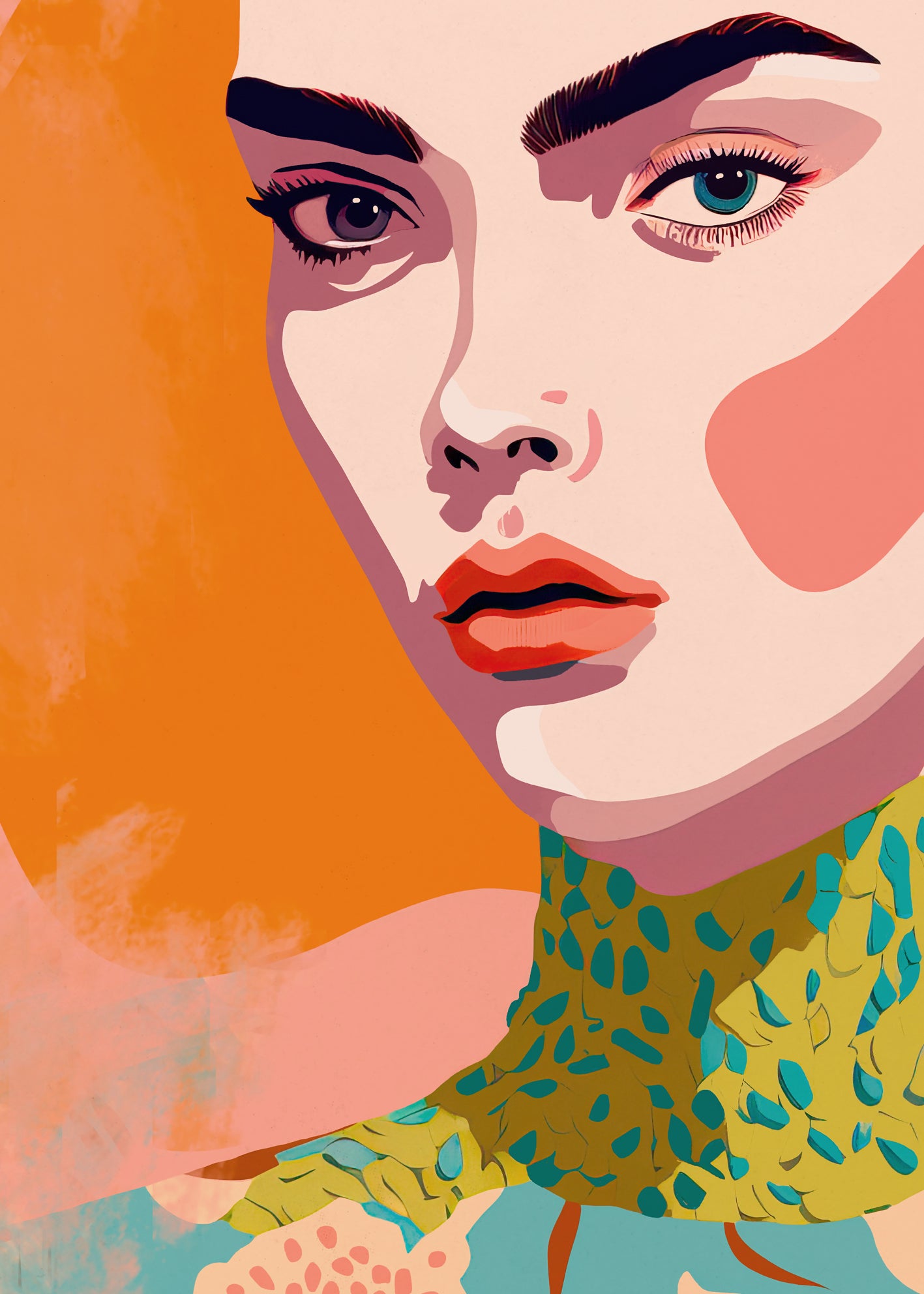 Ljuddämpande tavla - Modern Muse