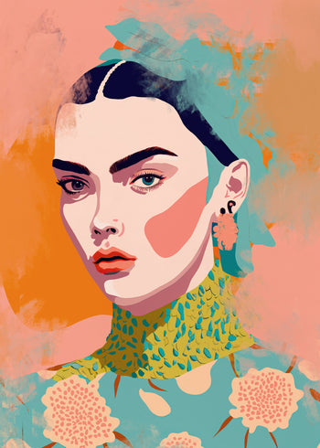 Ljuddämpande tavla - Modern Muse