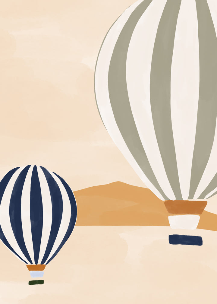 Ljuddämpande tavla - Balloon Bliss