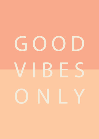 Ljuddämpande tavla - Good Vibes Only