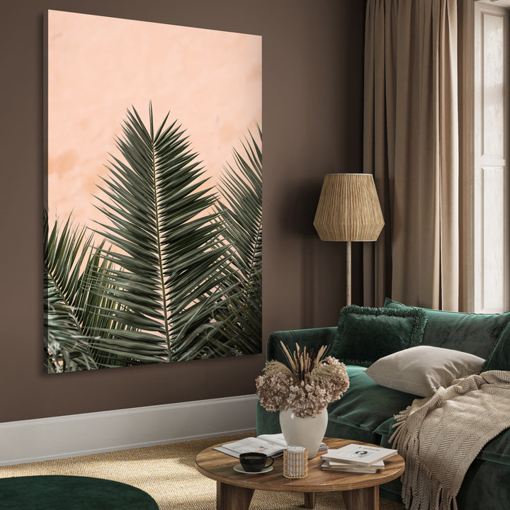Canvastavla - Palm Leaves