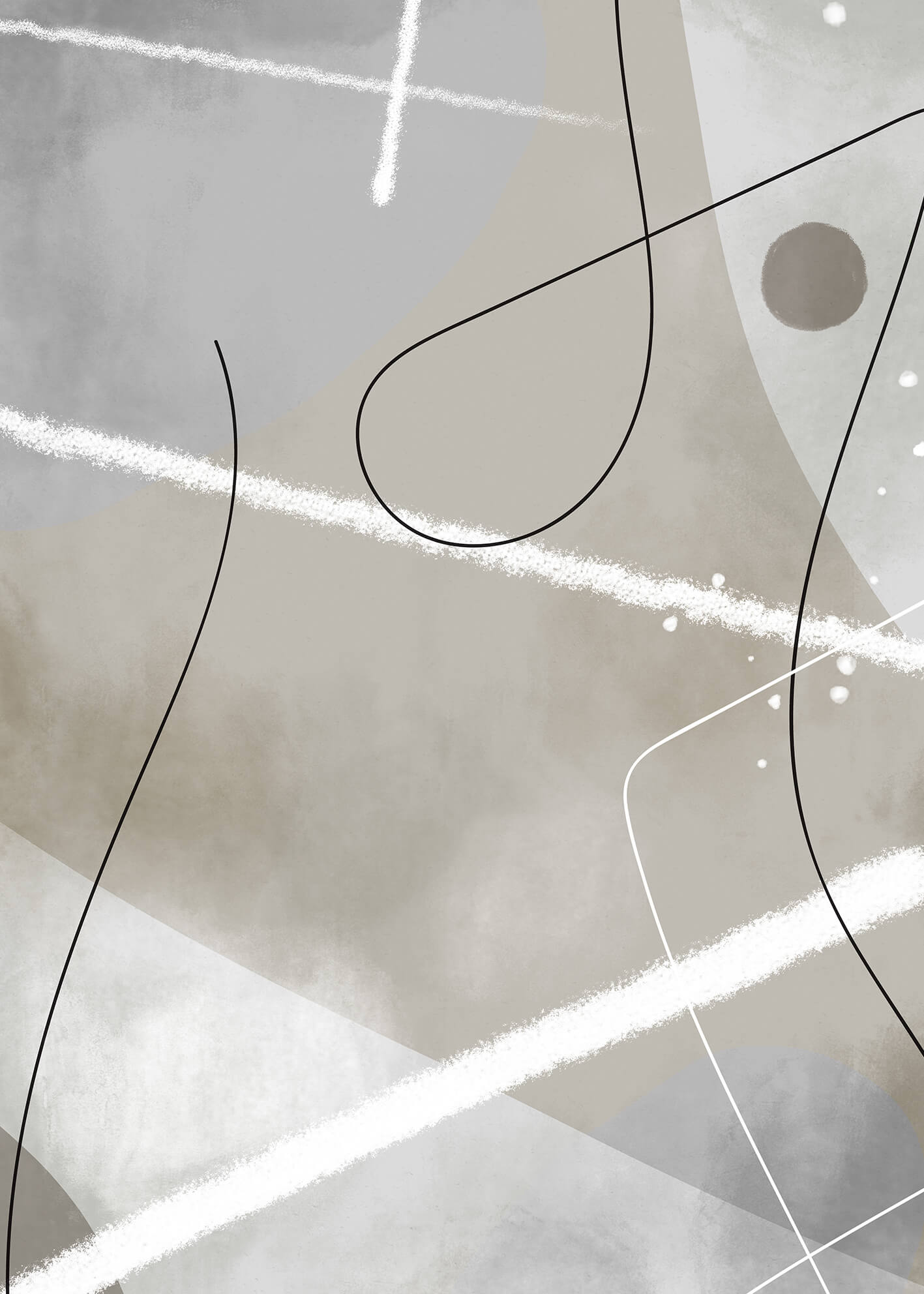Canvastavla - Abstract No3 (80x120)