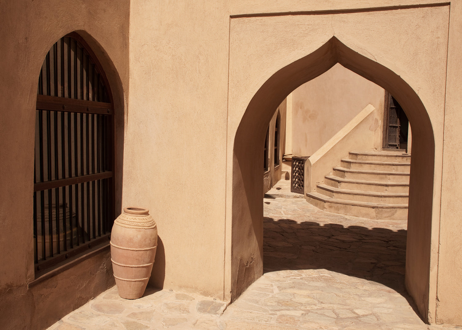 Ljuddämpande tavla - Desert Archways