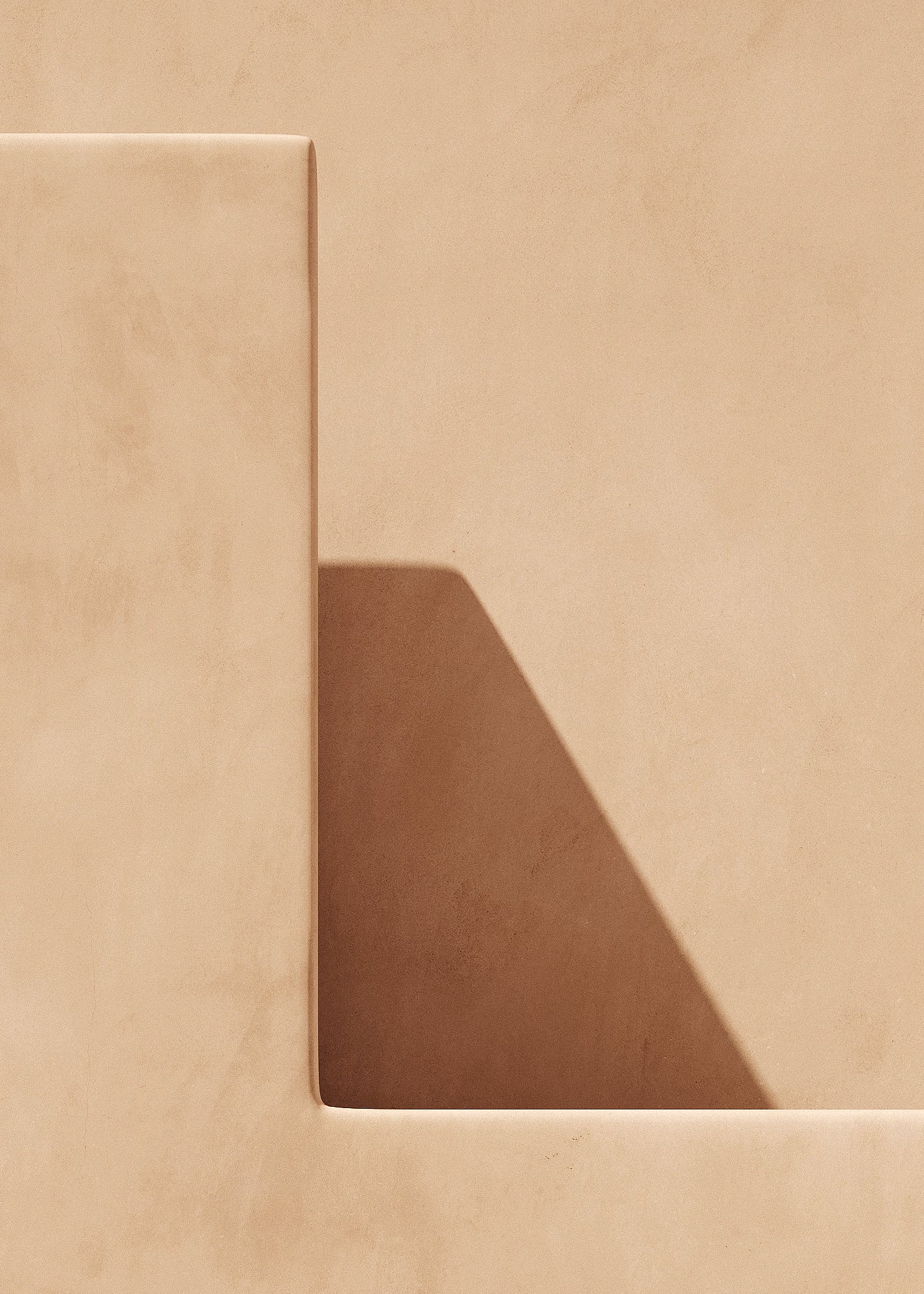 Ljuddämpande tavla - Beige Shapes