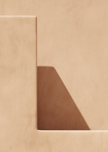 Ljuddämpande tavla - Beige Shapes