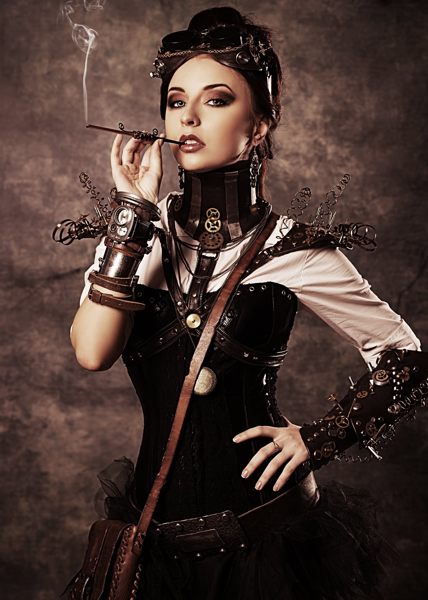 Ljuddämpande tavla - Steampunk Seduction