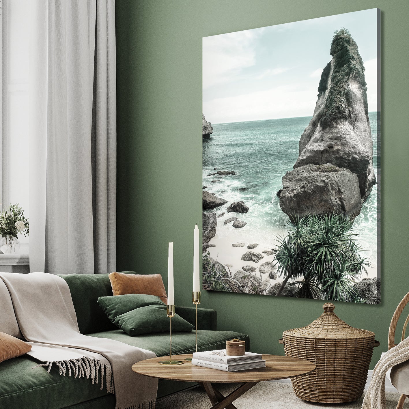 Ljuddämpande tavla - Sea View