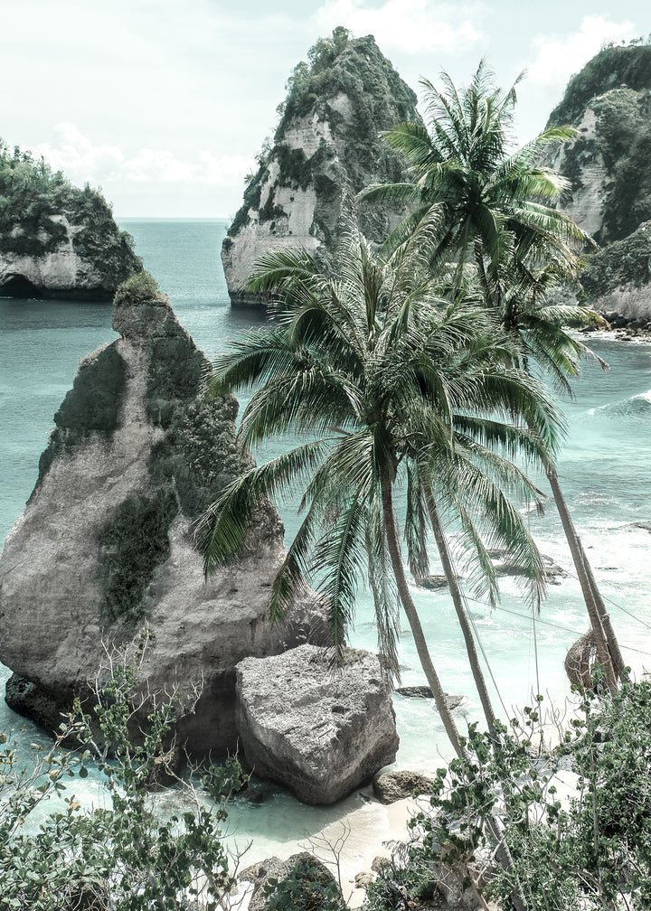 Ljuddämpande tavla - Tropical Island