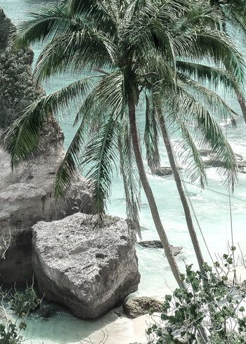 Ljuddämpande tavla - Tropical Island
