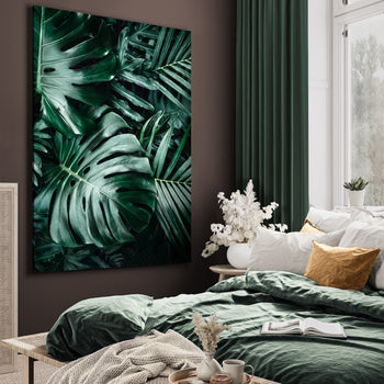 Ljuddämpande tavla - Monstera