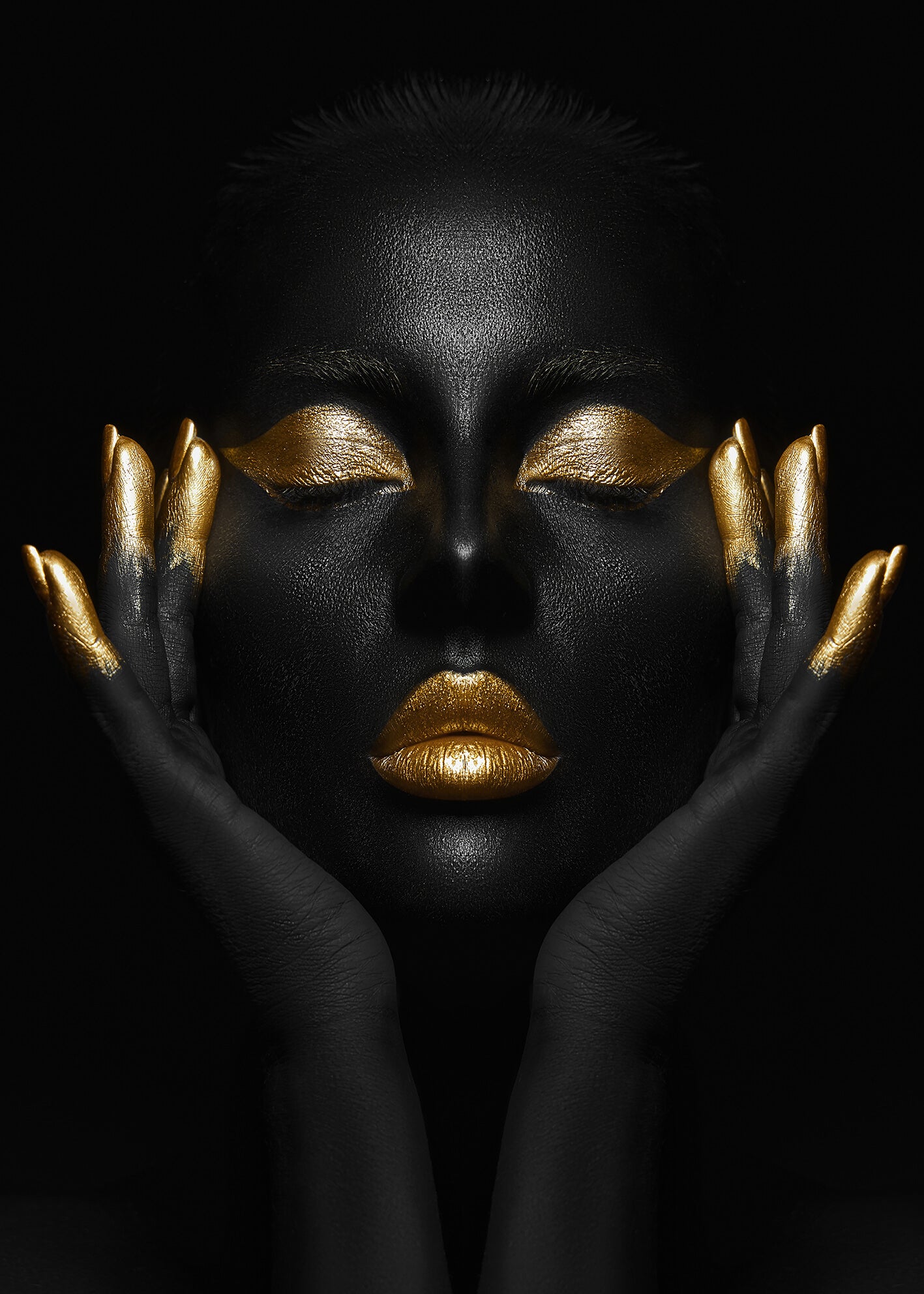 Canvastavla - Goldfinger (80x120)
