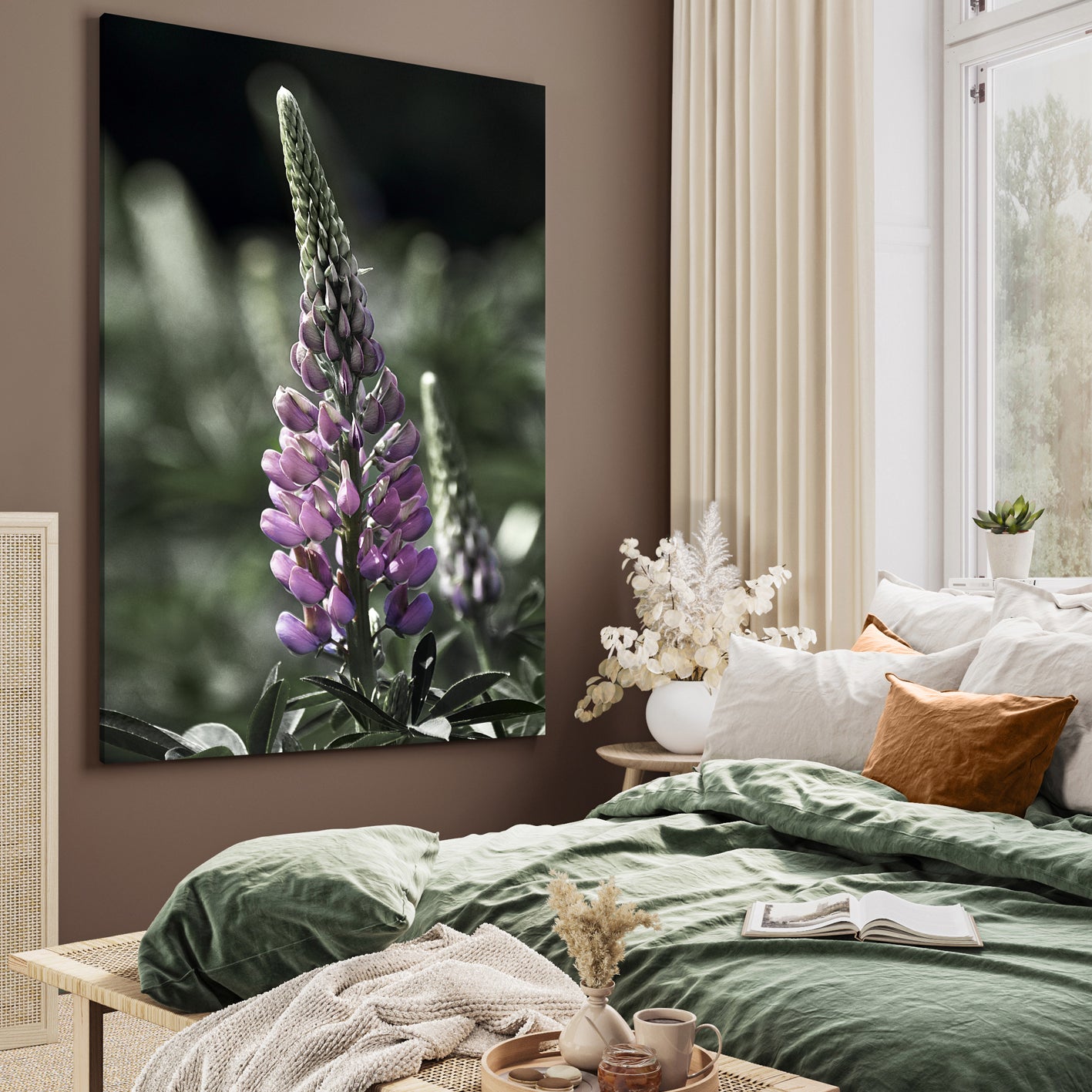 Ljuddämpande tavla - Lupine